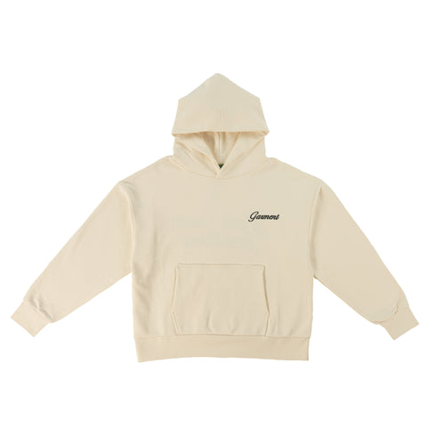 Cream "If you know, You know" Embroidered Hoodie